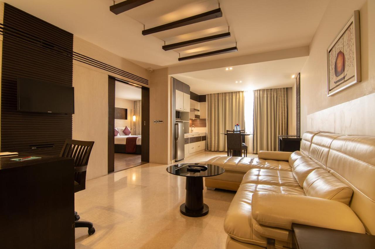 Halcyon Hotel Residences Koramangala - Bangalore Exteriör bild